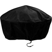 Fire Pit Covers, Patio Fireplace Cover, Home Fire Pit Stove Dust Cover Waterproof Dustproof and UV Resistant for Outdoor Portable Propane Gas Fire Pit Suitable for All Seasons